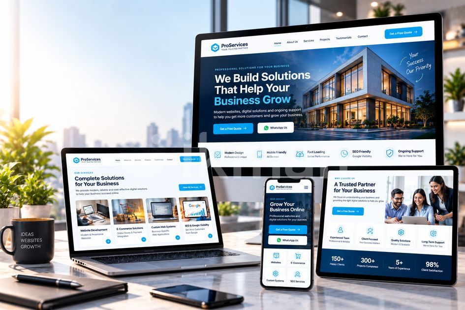 Professional Web Design & Development for Your Business | Nugegoda | ikman