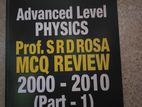 Prof.S.R.D ROSA mcq review book(from 2000 to 2010) ENGLISH MEDIUM