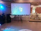 Projector and Screen Rent