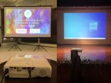 Projector and Sound System for rent