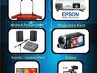 projector rent, video streaming