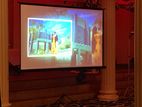 Projector Rent with Sound System for party