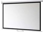 Projector screen 69"×60"