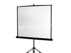 Projector Screen Premium Pro "96*96" Tripod