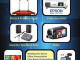 projector screen rent