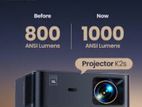 Projector with JBL speakers