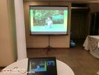 Projector with Screen Rent for All Event