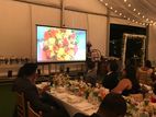 Projector With Sound for Rent Party Light