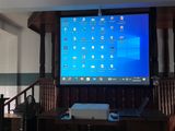 Projector with sound rent tv