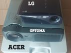 projectors (Acer/ Optoma/ LG )