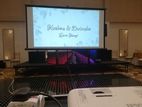 Projectors For Wedding / LED Video Wall