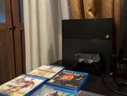 Ps4 500GB with 6 Games
