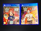 PS4 Games - WWE 2K17 & 2K19