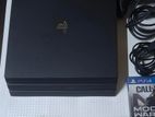PS4 Pro 1TB With Game CD
