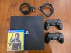 PS4 PRO + 2 Controllers Cyberpunk 2077