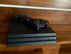 PS4 Pro With 2 Controllers