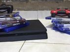 Ps4 Slim - 1 Tb with Games