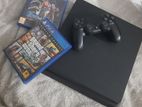 Ps4 Slim - 500 GB with Games
