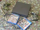 Ps4 Slim Jetblack 500GB with Games