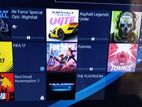 PS4 slim with 2 controller