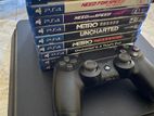 PS4 Slim With Games