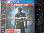 Ps4 Uncharted 4 Disc