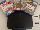 Ps4 with Game Controller and 3 Games