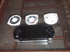 psp with 3 games