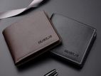 PU Leather Men Short Wallet