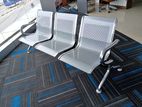 Public Lobby Gang Hospital Chair 3 Seater