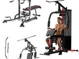 Pullup Dip Station Bench Home Gym Dumbbell Weight Plate Free