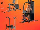 Pullup Dip Station Bench Home Gym Dumbbell Weight Plate Free