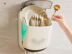 Punch Free Wall Mounted Spoon Holder with Lid