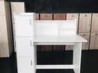 Pure White Melamine Writing Table