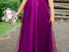 Purple Long Dress