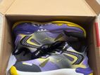 Purple Yellow Sports Shoes