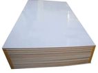 PVC White One Side Matt & Plywood Sheet (8' x 4' 3mm)