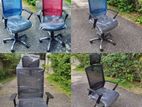Pyestra Headrest Hi/Bk Mesh Chairs