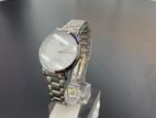 Ladies Watch Silver White Dial