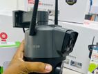Q15 Dual lens 4G Sim CCTV Camera (64GB Sd)