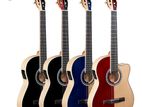 Qte 39' Inches Slim Electro Classical Cutaway Guitar Glossy - QCG-2302