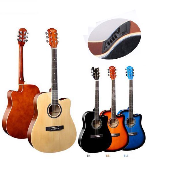 QTE Cutaway 41'' Dreadnaught Semi Acoustic Guitars for Sale in Moratuwa