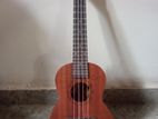 Qte Ukulele 21 Guitar with Cover