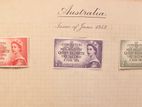 Queen Elizabeth II Coronation Stamp Collection