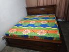 queen size bed with double layer mattress (E-2)
