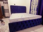 Queen Size Divan Bed with Spring Mattress (G-19)