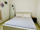Queen size teak bed