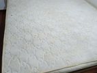 Queen Size Teak Bed with Spring Mattress