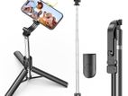 R1S Tripod Selfie Stick with LED Fill Light & Remote Switch