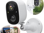 R2A Smart WiFi Waterproof Ai Robo Battery CCTV Camera with Mic & Speaker
